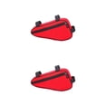 thumbnail image 3 of fastboy Sac de Rangement pour Cadre avant de Vélos de Montagne, Porte-Clés Triangulaire Anti-Rayures, Selle de Cellulaire Rouge 2Ensemble, 3 of 6