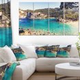 thumbnail image 1 of Plage Rocheuse avec Eau Turquoise - Impression sur Toile Photo de Plage, 1 of 3