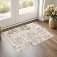 thumbnail image 1 of x Area Rug Living Room Rugs Washable Neutral Modern Abstract Soft Thin Large Rug Indoor Floor No Slip Rug Carpet for Bedroom Under Dining Table Home Office Decor Grey, 1 of 9