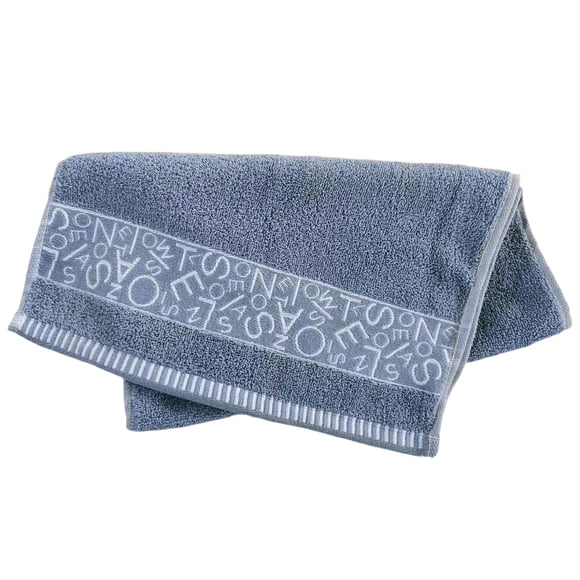 Yhmxh Cotton Washcloths Soft Towel With Letters Thick Towel That Absorbs Water Absorption Without Shedding Hair Face Towel Hand Towels