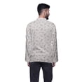 thumbnail image 4 of Atasi Kurta Traditionnel en Coton Imprimé à Col Mandarin pour Hommes Chemise Décontractée, 4 of 5