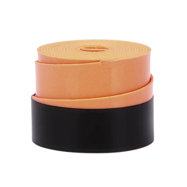 Thinsony 1/2/3 PU Long Lasting Tennis Grip Tape For Bonding Power Stick Fix Badminton Racket Non-toxic orange roll pack 1 Pc