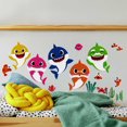 thumbnail image 1 of Roommates Baby Shark Pee & Stick Wall Decal, 1 of 5
