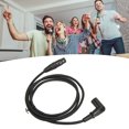 thumbnail image 4 of XLR Right Angle Male To Female Cable, Silver Plated 3 Pin XLR Cord Flexible Lossless HiFi Sound 4.9ft  For Studio, 4 of 8