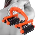 thumbnail image 3 of Rolling Handheld Massager Roller Wheel Back Arms Legs Stress Relief Massage New, 3 of 8