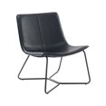 thumbnail image 3 of Plata Import Lounge Chair in Black for Living Room Area, 3 of 3