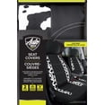 thumbnail image 1 of Auto Drive 2-Piece Black-White Cow Print Seat Covers, 1 of 6