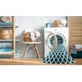 thumbnail image 2 of Ahgly Company Machine Washable Indoor Rectangle Transitional Electric Blue Area Rugs, 7' x 10', 2 of 7
