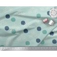 thumbnail image 2 of Soimoi Rayon Fabric Geometric & Polka Dots Print Sewing Fabric Yard 42 Inch Wide, 2 of 3