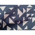 thumbnail image 5 of oneOone Tissu Popeline de Coton Imprimé Géométrique Triangle BTY 56 Pouces de Large, 5 of 5