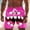 Hot Pink, variant on Men's Casual Shorts for Everyday Leisure - Breathable Blend Beachwear with Five-Pocket Design and Relaxed Fit for Spring Summer