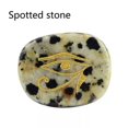 thumbnail image 1 of CUITING Natural Pocket Stone Engraved ”Eye of Horus” Inspirational Positive Word-Spotted Stone, 1 of 6