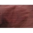 thumbnail image 4 of oneOone Coton Soie Rouge Foncé Tissu Diamant Forme Géométrique Robe Tissu Tissu Imprimé par la Cour 42 Pouces de Large, 4 of 4