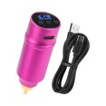 thumbnail image 1 of Power Supply Large Capacity Simple Operation Rotary Adapter Circuit Protection Tattoos Supplies Wireless Connector Alumium Alloy Rose Red, 1 of 7