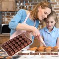 thumbnail image 1 of SMihono Kitchen Organizers and Storage 24 Holes Silicone For Chocolate, Cake, Jelly, Pudding, Multiple Shape Kitchen Gadgets Must Have 2023, 1 of 6