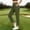 Green, variant on Lovzfmll Women's Casual Travel Stretch Golf Cropped Pants – Casual Sports 9-Inch Length Trousers Khaki, L