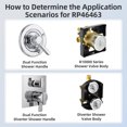 thumbnail image 2 of APPLAYERR New Shower Valve Cartridge RP46463 for Delta Monitor 17 Series 2006-Present Faucets 100% Tested, 2 of 10