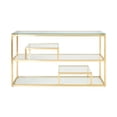 thumbnail image 1 of Home Gear Gold 3 tier Console, 1 of 3