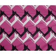 thumbnail image 4 of oneOone Tissu Polyester Lycra Chevron Imprimé Géométrique au Mètre 56 Pouces de Large, 4 of 4