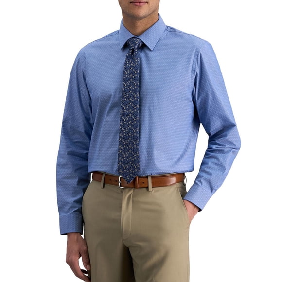 Haggar® chemise habillée confortable et haut de gamme pour hommes - coupe étroite