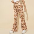 thumbnail image 3 of Birdeem Pantalons Longs Décontractés pour Femmes Taille Haute Été Imprimé, 3 of 9