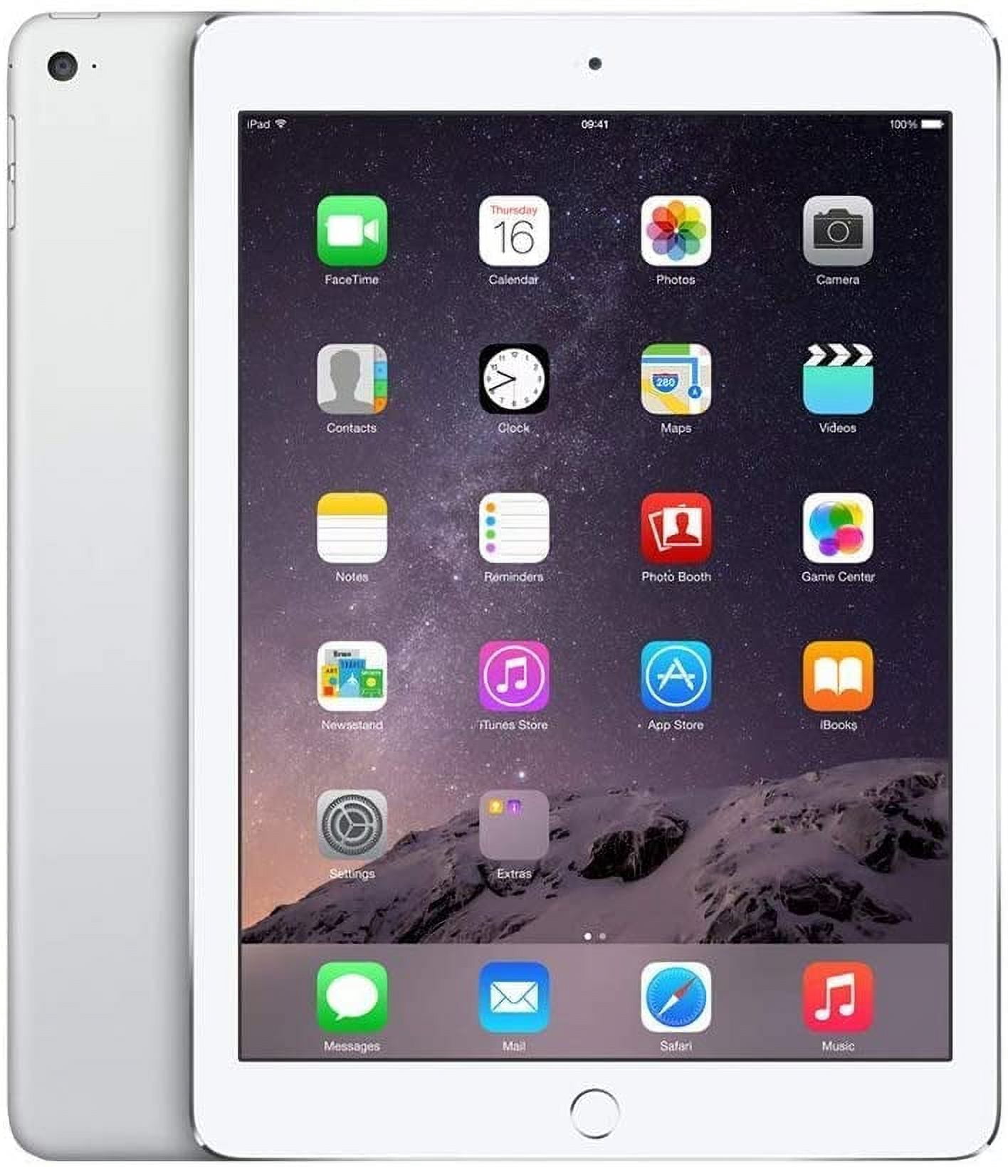 Refurbished Apple iPad Air 2 A1567 (WiFi + Cellular Unlocked) 32GB Silver (Grade A+)