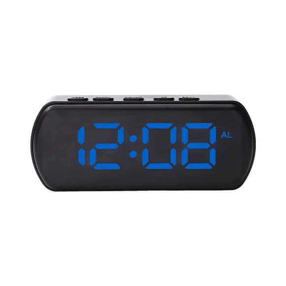 fastboy Fitness Clock Three-dimensional Digital Display With Alarm Function Energy-saving Backlight Timer blue