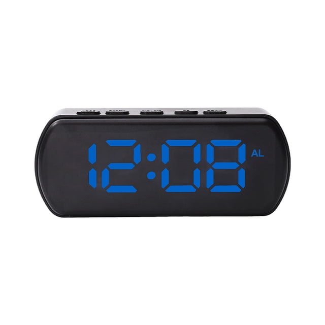 fastboy Fitness Clock Three-dimensional Digital Display With Alarm Function Energy-saving Backlight Timer blue