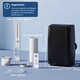 thumbnail image 3 of HOMCOM 12000 BTU AC Unit, Portable Air Conditioner with WiFi Control, Black, 3 of 10