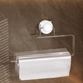 thumbnail image 1 of Toilet Paper Roll Rack Wall Mounted 180 Degree Rotation Easy Use For Bathroom Kitchen And Washroom, 1 of 7