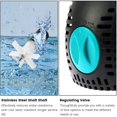 thumbnail image 3 of LNGOOR Submersible Water Fountain Pump Quiet Operation Fountain Water Pump Flow Rate Adjustable Submersible Pump for Aquariums Fish Tanks 2 Nozzles 4.92ft Tubing, 3 of 7