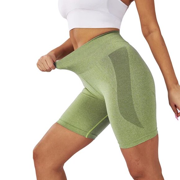 NVGTN Shorts Sans Coutures pour Femmes Rehausseur Booty Shorts d'Entraînement Entraînement Physique Sports Short Vêtements de Gym Shorts de Yoga