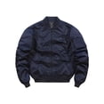 thumbnail image 1 of Innerwin Jacket Windproof Mens Outwear Outdoor Solid Color Lightweight Bomber Jackets Deep Blue XXL, 1 of 3