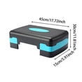 thumbnail image 2 of MKHSQHDG Sales Today Clearance Adjustable Workout Aerobic Stepper Exercise Step Platform Step Exercise for Home Gym Aerobic Step Trainer for Cardio Fitness, 2 of 3