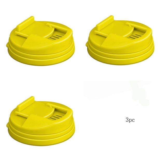 Chmadoxn Tools&Home Improvement Reusable Can Lid Plastic Can Protector For Party Picnic Trips 3pc top of a bottle