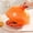 Orange#2, variant on PP Food Cover, 9.84x9.84x4.72 in, Mesh Dome Tent for Dining Table, Reusable Splatter Guard, Keep Food Fresh, Also Use as Washing Basket for Kitchen