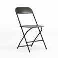 thumbnail image 1 of Flash Furniture Hercules Series Premium Black Plastic Folding Chair, 1 of 9