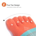 thumbnail image 4 of AONIJIE Coolmax Toe Socks for Men Finger Athletic Running Ankle Socks Quick Dry,3 Pairs, 4 of 7
