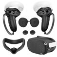 thumbnail image 1 of Meta/Oculus Quest 2 Silicone Cover 5 Set - Shockproof, Anti-Slip, Waterproof Dustproof Soft Comfort Enhances VR Gaming (VR Accessories), 1 of 10