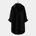 thumbnail image 3 of Blouses en Lin Décontractées pour Femmes Manches Longues Chemises Boutonnées, 3 of 6