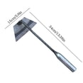 thumbnail image 3 of Yhmxh Gardening Outdoor Farm Tool Tool Digging So-il Vegetable And Flower-use Hoe, 3 of 6