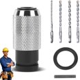 thumbnail image 1 of Electric Hammer to Drill Converter,Rotary Hammer Adapter with Impact Drill Bits Set, Electric Drill Wrench to Electric Hammer Conversion Convert Adapter (Set*3), 1 of 9