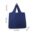 thumbnail image 3 of Large Waterproof Foldable Shopping Bag | Multi-Color Reusable Grocery Tote | Cloth Material | Portable Lightweight Design | 53x38x10cm | 1 Pack | Eco-Friendly, Durable, Versatile, 3 of 8