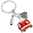 thumbnail image 4 of Porte-clés Pompier Porte-Clés Pompier Pendentif Suspendu Charme Pompier, 4 of 9