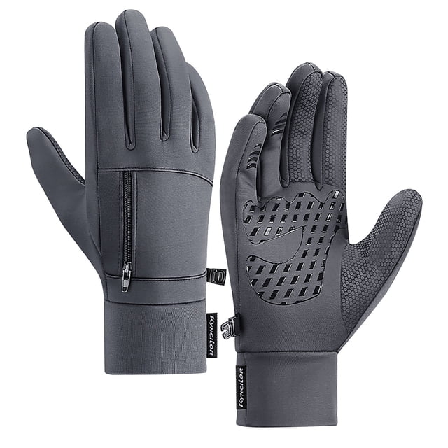 EGNMCR Winter Outdoor Riding Warm Touches Screen Non-slip Gloves a glovess
