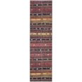 thumbnail image 4 of SAFAVIEH Montage Maxwell Striped Indoor/Outdoor Area Rug, 4 of 6