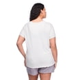 thumbnail image 3 of George Women's Plus Two Piece Pajama Set, 3 of 6