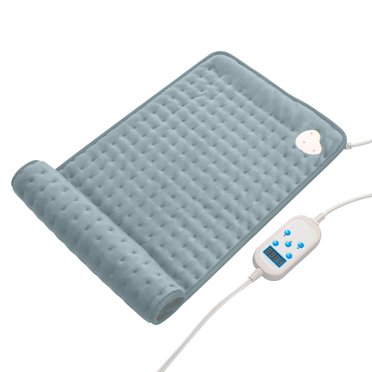 Vendredi Fou TIMIFIS Couverture Chauffante Essentiels pour la Maison Coussin Chauffant Électrique à 6 Niveaux Soulagement des Douleurs Corporelles 4 Minuteries