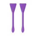 thumbnail image 1 of Unique Bargains 2 Pcs Multifunctional Facial Mask Brush Purple, 1 of 5