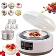 thumbnail image 2 of Binwennn Cooking Utensils Holder for Counter Cooker Hood Complete with Wall Bracket All Silicone Cooking Utensils Set 1.2L Large Capacity Probiotic Yogurt Maker Constant Temperature Adjustable Yogurt, 2 of 8